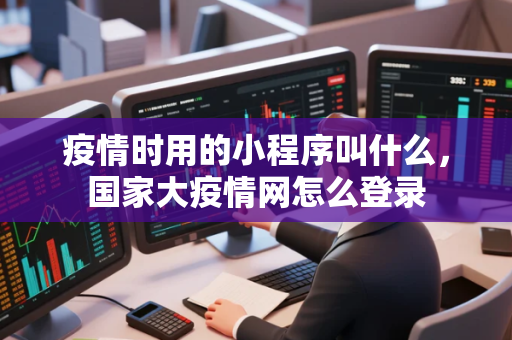 疫情时用的小程序叫什么，国家大疫情网怎么登录