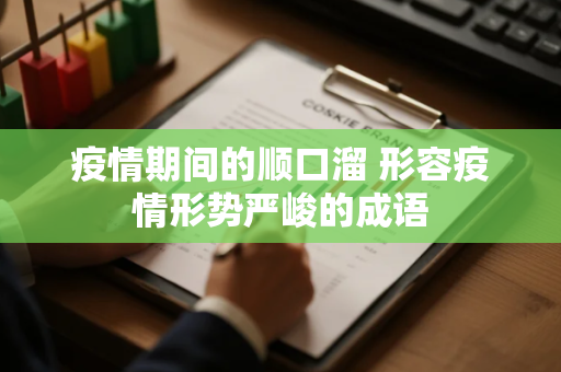 疫情期间的顺口溜 形容疫情形势严峻的成语