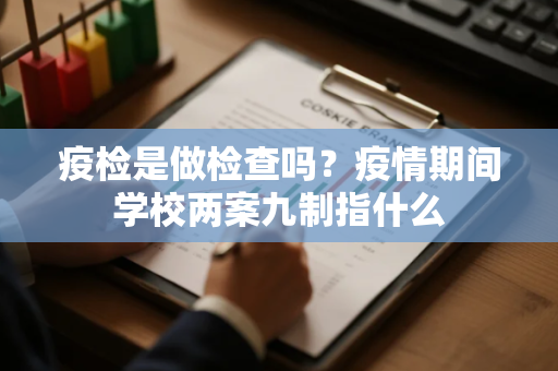 疫检是做检查吗？疫情期间学校两案九制指什么