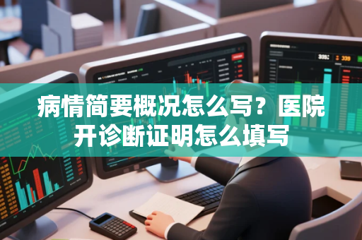 病情简要概况怎么写？医院开诊断证明怎么填写
