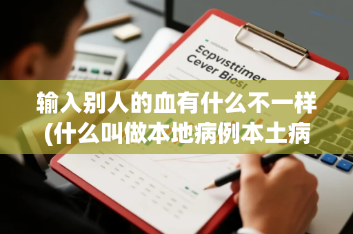 输入别人的血有什么不一样(什么叫做本地病例本土病例)