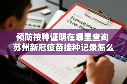 预防接种证明在哪里查询 苏州新冠疫苗接种记录怎么查询
